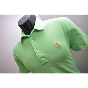 Polo Ralph Lauren Golf Polo Featheweight Mesh Green Mens Size Small